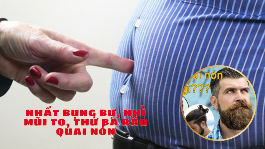 Đàn ông bụng to được coi là một nét tướng tốt