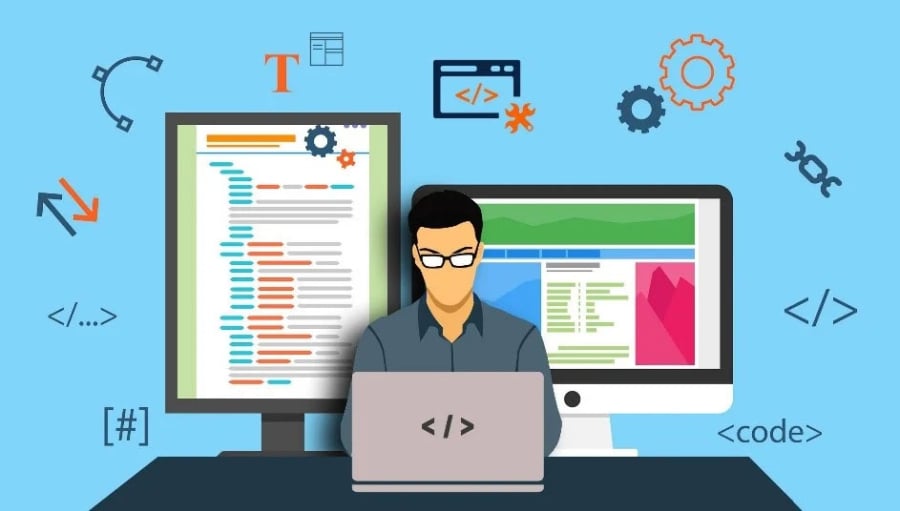 Phát triển phần mềm và website cũng là một việc làm thêm “hot” với Mừng SHBET phiên bản mới 2025 công nghệ thông tin.