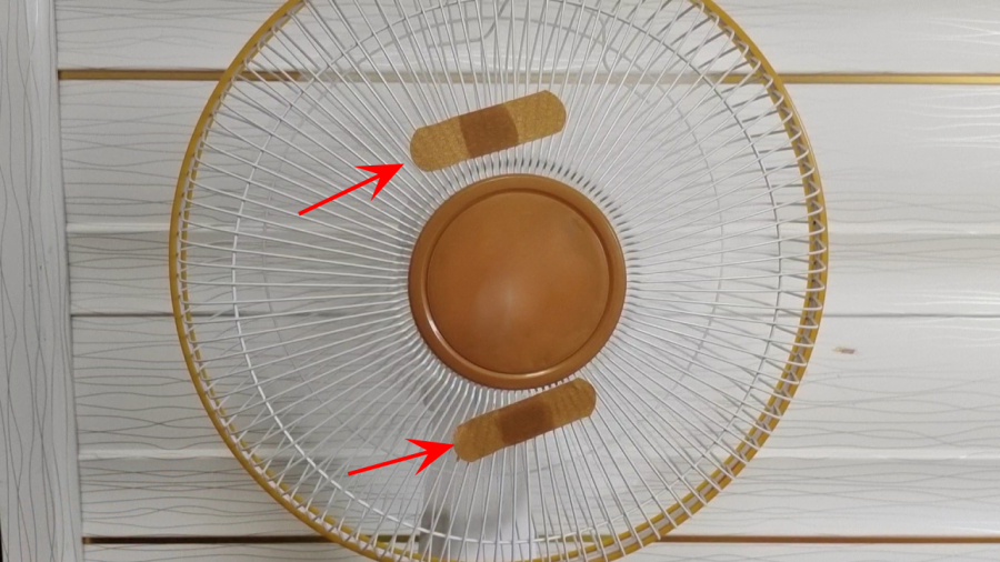 Dán miếng urgo lên quạt mang lại lợi ích tuyệt vời.