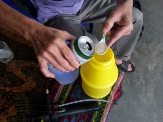 Hoà thêm một cốc bia vào nước rồi đem tưới hoa giấy, bạn sẽ có loại nước tưới hoa giấy đúng chuẩn để cây ra hoa quanh năm.    