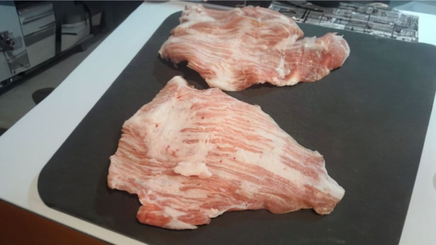 Thịt nọng heo là phần thịt ngon đặc biệt 