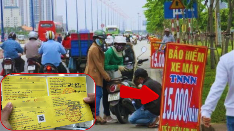 Bảo hiểm xe máy giá rẻ 15.000 đồng bán vỉa hè có được chấp thuận không?    