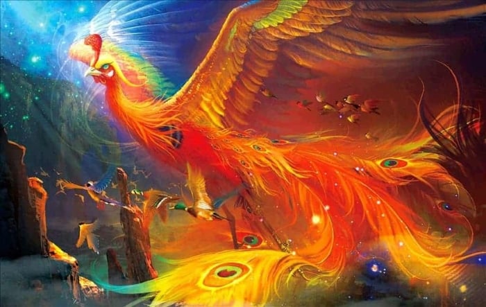 Phượng Hoàng là vua của các loài chim, biểu tượng cho vẻ đẹp cao quý. (Ảnh minh họa)