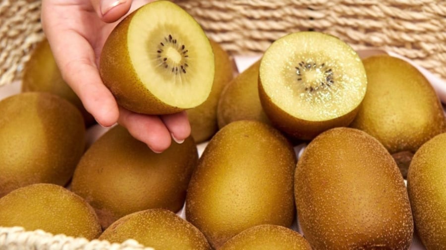 Kiwi ngon là quả phải có độ cong nhiều