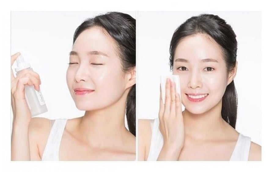 Sản phẩm này cũng có thể được sử dụng sau khi trang điểm để giữ cho lớp trang điểm lâu trôi, tươi mới suốt cả ngày.