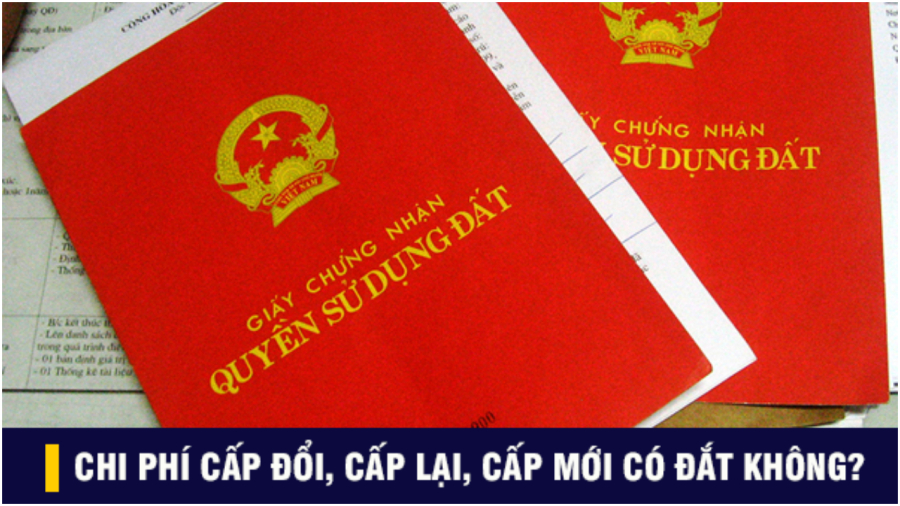 Những trường hợp nào cần đi cấp đổi lại Sổ Đỏ