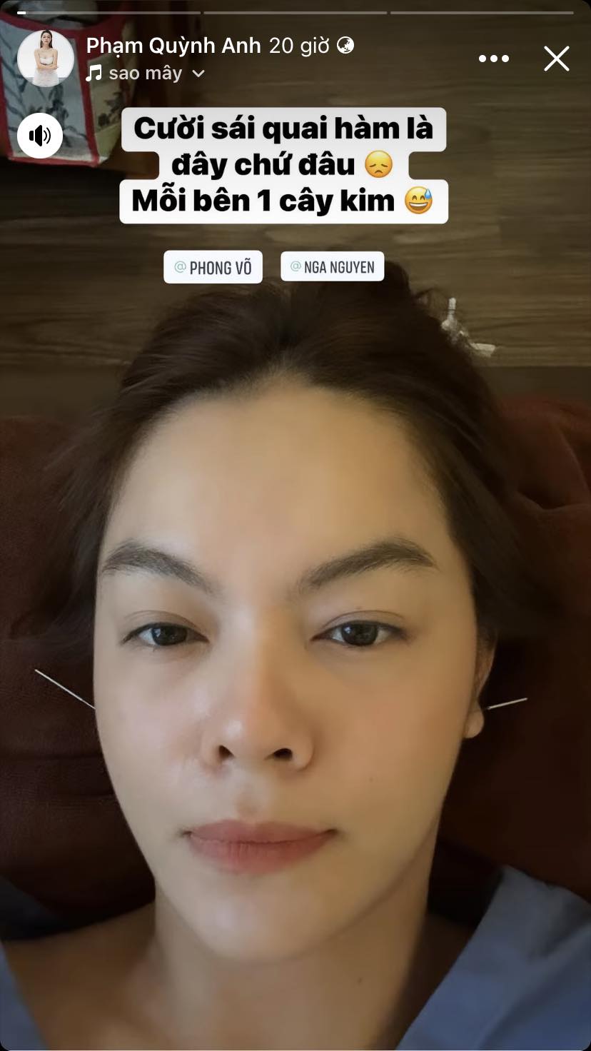 Hình ảnh của Phạm Quỳnh Anh gây lo lắng.