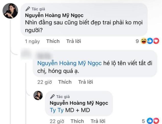 Vị hôn phu của Midu có tên viết là 