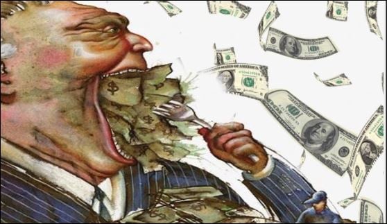 Cho vay nặng lãi vốn là một nghề cực kỳ tàn ác. (ảnh minh họa)