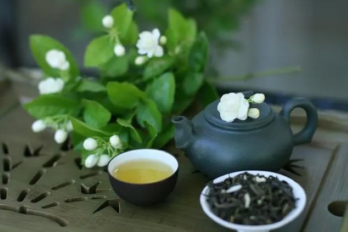 Trà hoa nhài tốt cho sức khỏe và làm đẹp