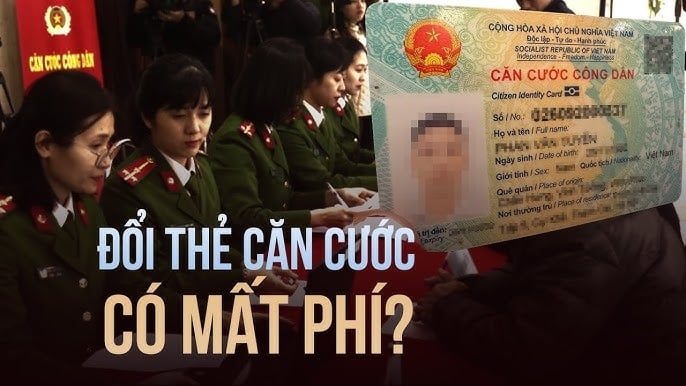 Đổi thẻ CCCD theo quy định từ 1/7/2024