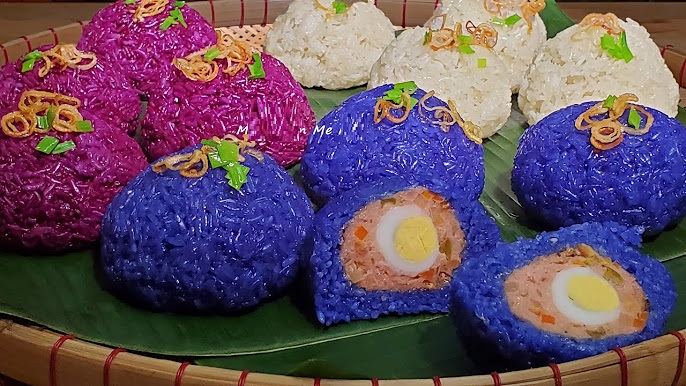 Rưới chút mỡ gà, xôi mềm tơi, căng bóng từng hạt    