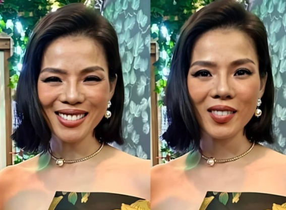 Bức ảnh khiến Lệ Quyên trở thành tâm điểm gây chú ý.