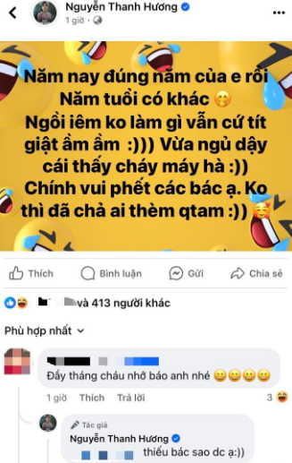 Bài đăng gây xôn xao của cô.
