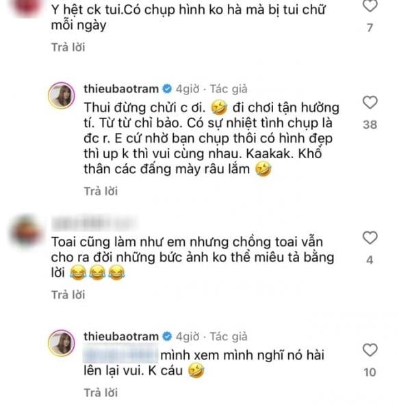 Thiều Bảo Trâm bệnh vực nửa kia.  