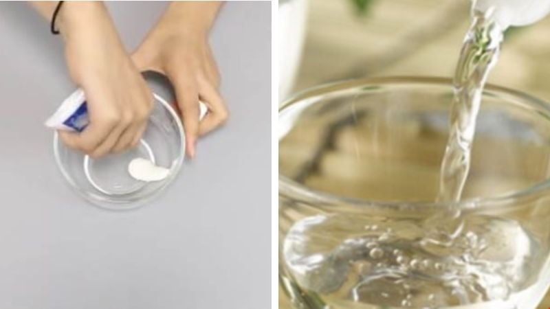Kem đánh răng kết hợp với rượu tạo ra hỗn hợp sát khuẩn cực mạnh.    