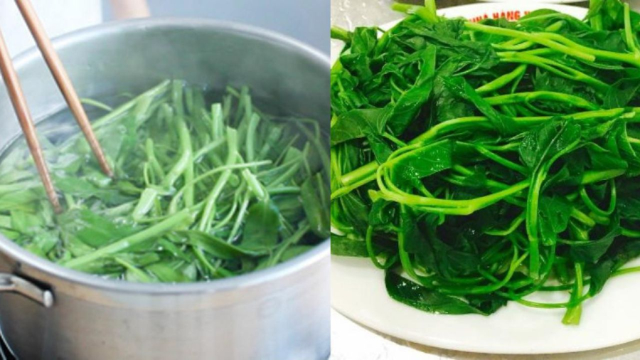 Tỉ lệ hoàn hảo của muối và nước là 1 muỗng cà phê muối : ½ lít nước luộc.    