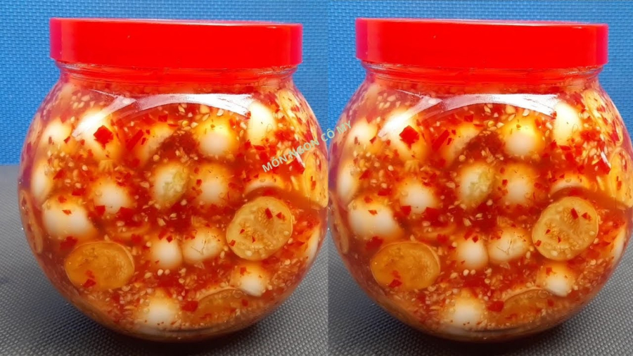 Cà pháo muối chua thơm ngon