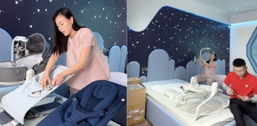 Sau bao tháng chờ đợi, Phương Oanh và Shark Bình sẽ chào đón 2 con ra đời vào tháng 5. Mới đây, mẹ bầu háo hức cho biết: 