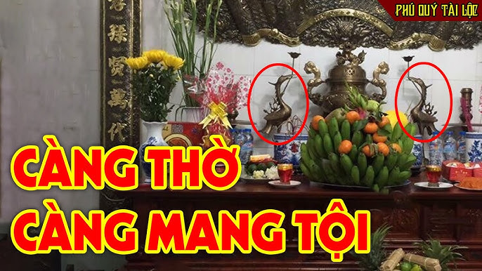 2 hướng không đặt bàn thờ nghèo kiết xác