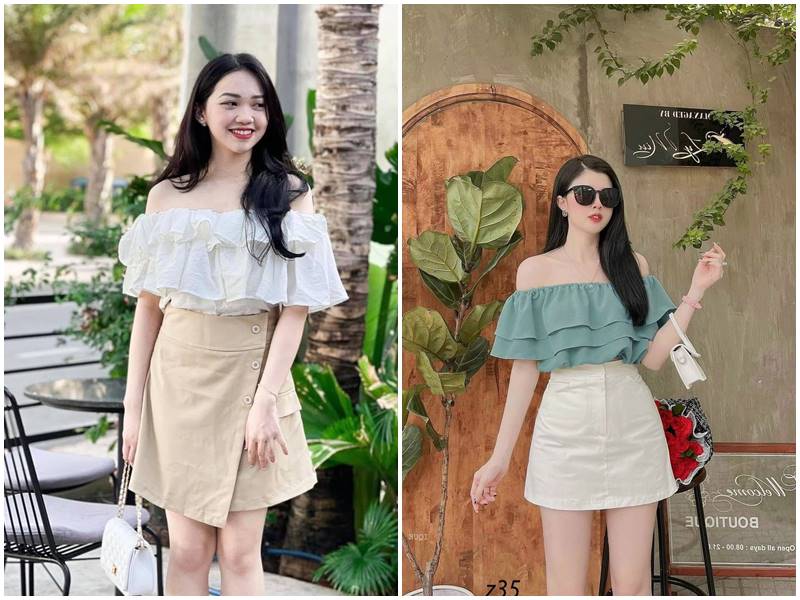 Set đồ cực ưa nhìn, nhẹ nhàng và dịu dàng