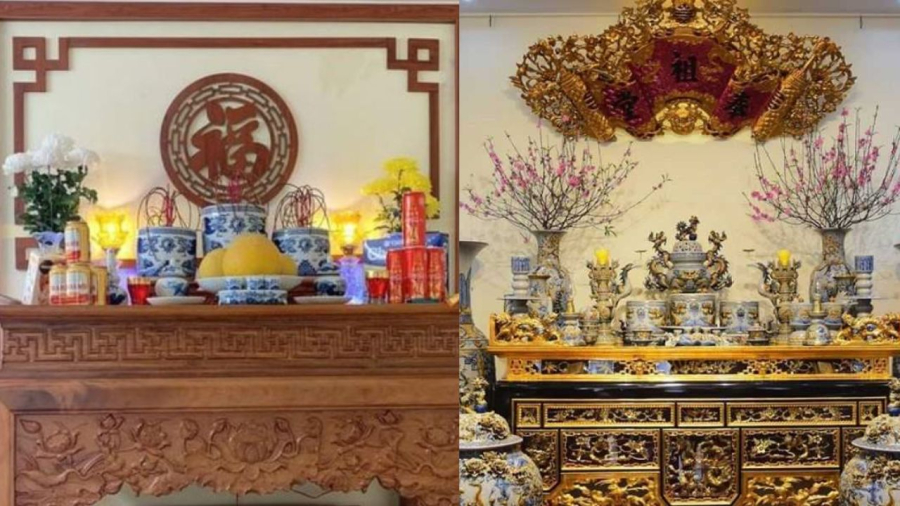 Ánh sáng khu vực thờ cúng là vô cùng quan trọng với phong thủy