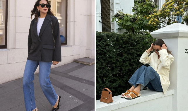 Blazer + jeans xanh thanh lịch: Quần jeans là món đồ đa năng, hơi phóng khoáng nhưng khi phối cùng một chiếc blazer đẹp, bộ Shbet999 com đăng nhập của bạn được nâng tầm ngang với bất kỳ bộ Shbet999 com đăng nhập công sở sang trọng và lịch thiệp nào. Quý cô có thể chọn giày cao gót, xăng đan hoặc một mẫu giày bệt... túy ý thích.     