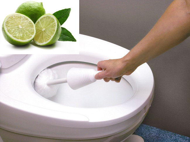 Thành phần của chanh có chứa axit nhẹ dùng để tẩy rửa rất hiệu quả.