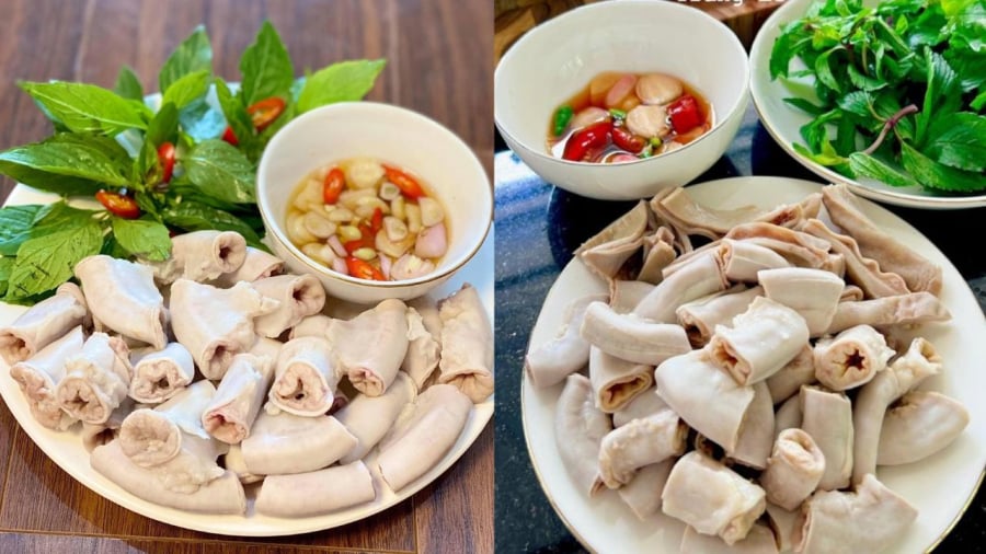 Món lòng lợn luộc sẽ thơm ngon, không bị dai nếu bạn biết cách chế biến.