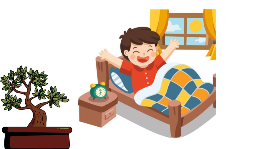 Gọi con thức dậy buổi sáng 