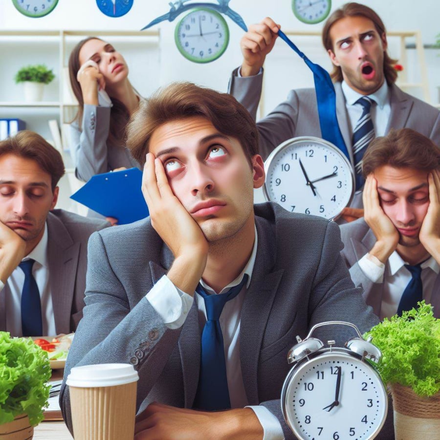 Thiếu hụt giấc ngủ ban đêm cũng là một yếu tố góp phần làm tăng cảm giác mệt mỏi sau bữa trưa