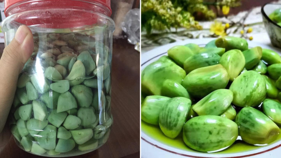 Tỏi ngâm chuyển sang màu xanh vẫn có thể sử dụng được.
