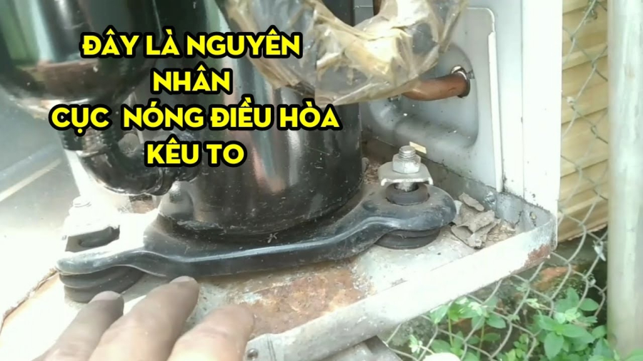 Xử lí khi điều hoà kêu to, không tốn tiền gọi thợ