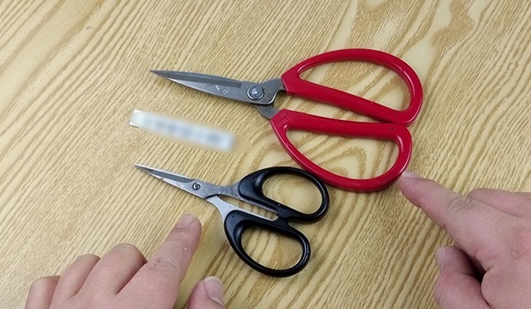Lưỡi kéo sắc lẹm nhanh chóng