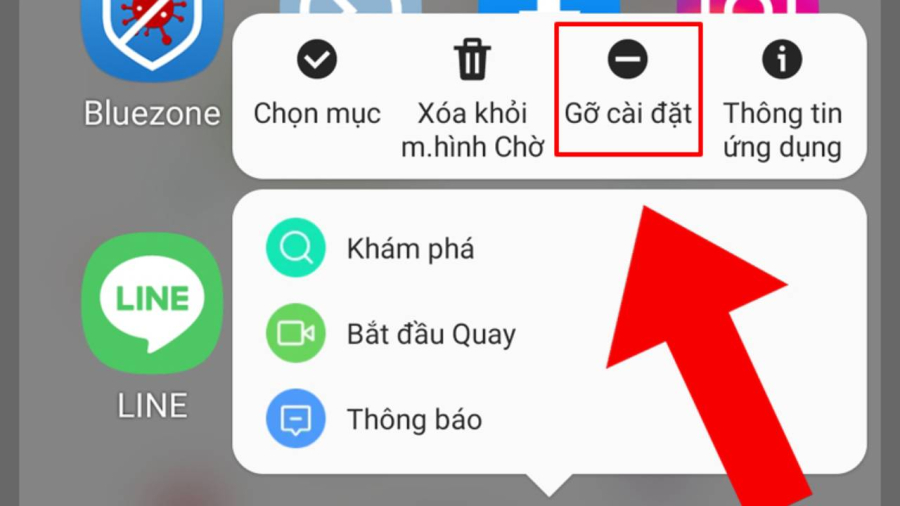 Một số ứng dụng trên điện thoại cần được gỡ bỏ