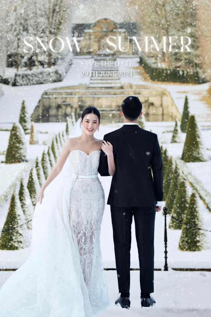Ảnh cưới của Midu và thiếu gia Minh Đạt