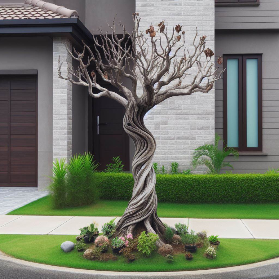 Sự hiện diện của cây héo úa và chết khô có thể làm xấu đi nguồn năng lượng phong thủy của ngôi nhà