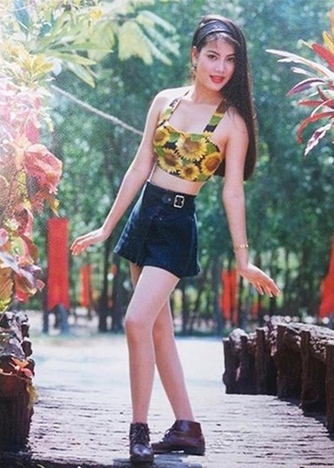 Trương Ngọc Ánh thời trẻ, được Lê Công Tuấn Anh nhận làm em nuôi
