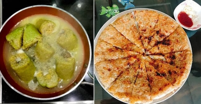 Cách rán bánh chưng không dùng dầu ăn hay mỡ