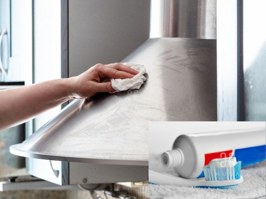 Làm sạch các vết bẩn trên đồ inox