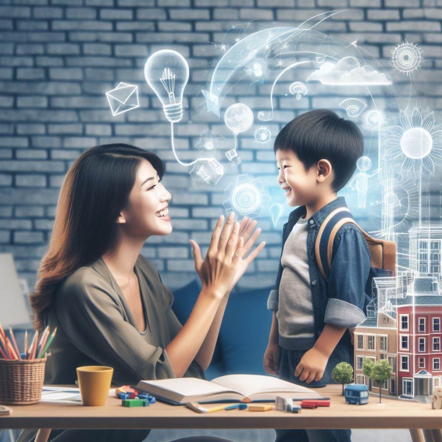 Bố mẹ nên tập trung vào việc động viên và khen ngợi cụ thể