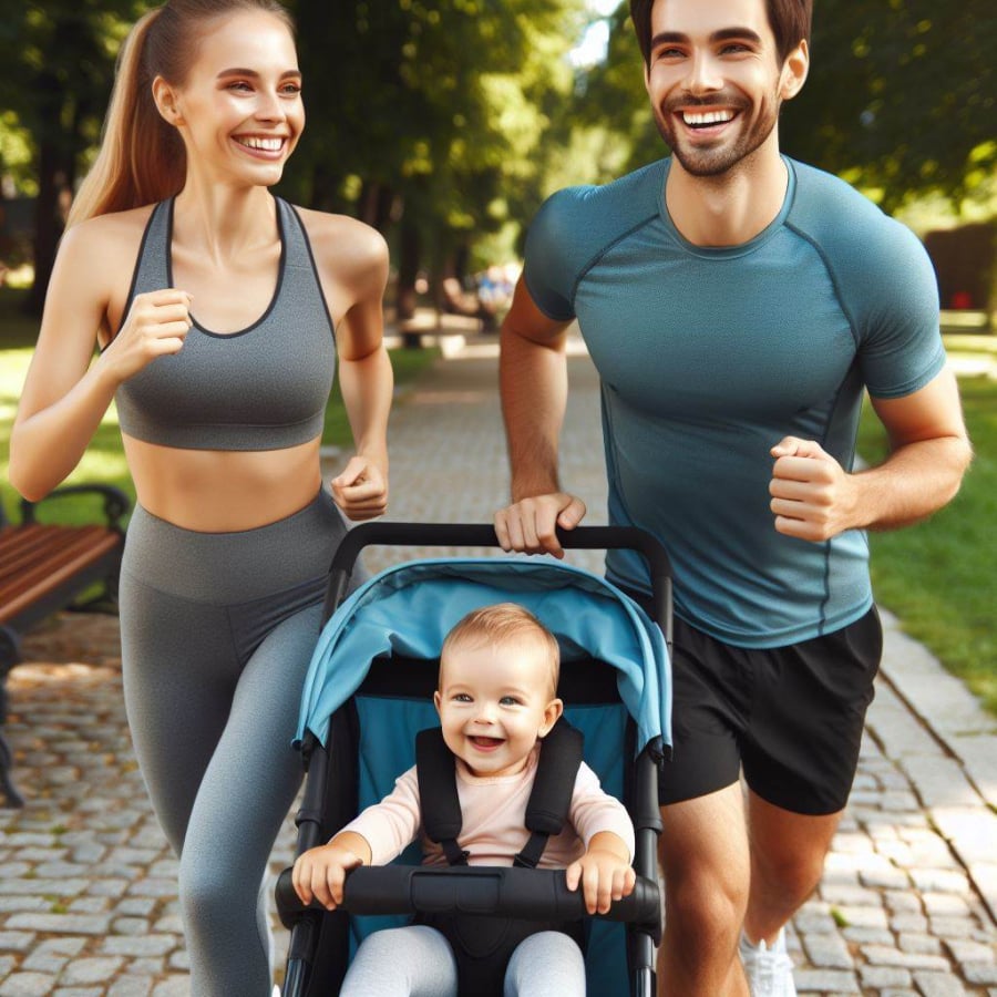 Tập thể dục cùng con 1 giờ mỗi ngày có thể kích thích năng lượng tích cực và giải tỏa áp lực tâm lý