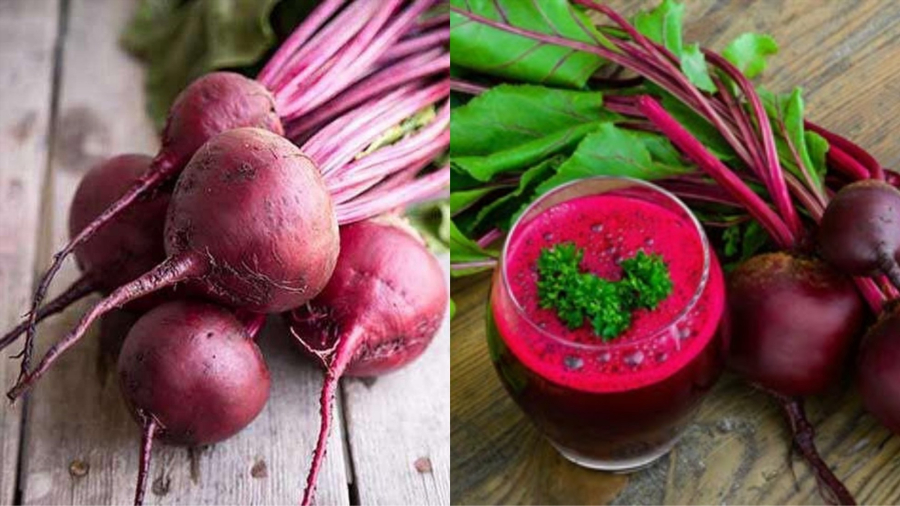 Củ cải đường cũng chứa nhiều vitamin C giúp chống lại sắc tố, đốm đen và giúp làm đều màu da.    