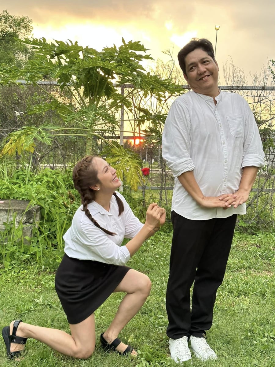 Thanh Thúy là người cầu hôn Đức Thịnh