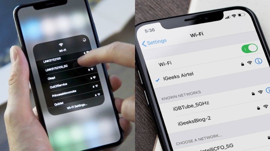 Tính năng tìm wifi trên điện thoại, máy tính sẽ cho bạn biết các mạng wifi khả dụng xung quanh mình. Bạn có thể tìm các wifi mở, không bảo mật để truy cập.