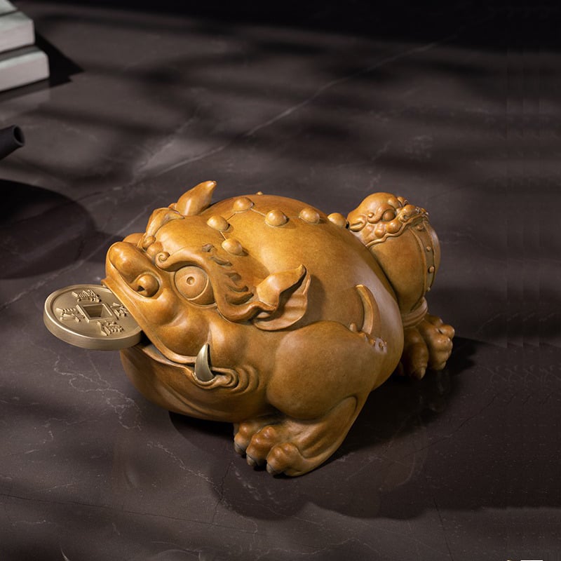 Trong huyền thoại, cóc ngậm tiền được mô tả là có khả năng 