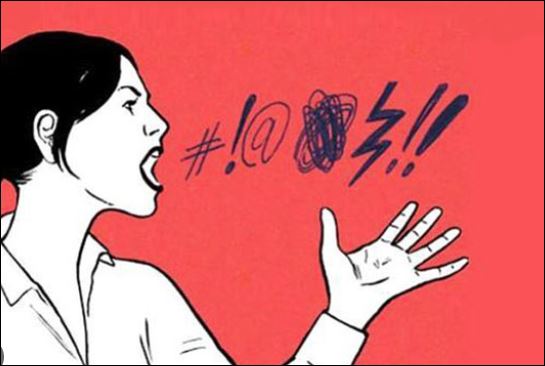 Lúc tức giận thì đừng nên nói gì cả, vì những lời nói ra lúc này sẽ chẳng còn lý trí nữa.  (ảnh minh họa)