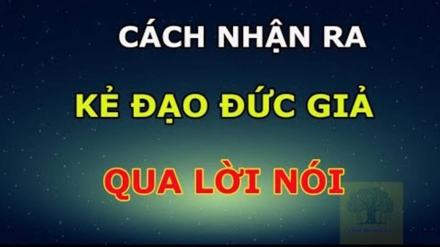 Kẻ giả tạo dùng miệng, người chân thành dùng tâm