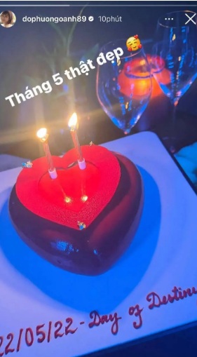 Cô tiết lộ ngày định mệnh của cả hai là 22/5/2022. 
