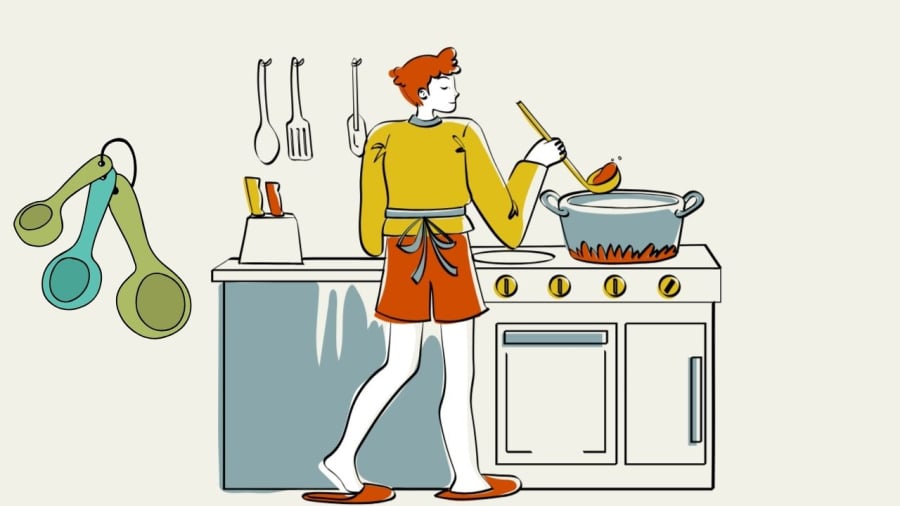 Âm thanh trong nhà bếp là âm thanh của no đủ
